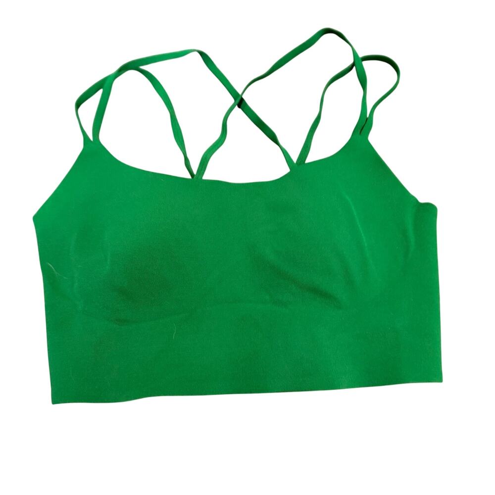 Offline Aerie American Eagle Small Green Sports Bra